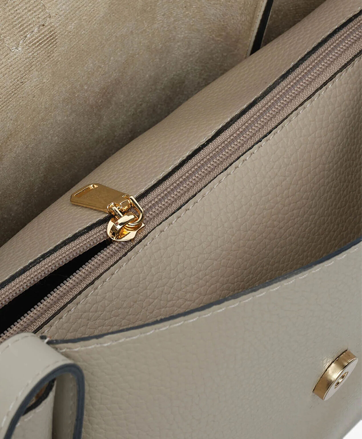 Kadın Koyu Bej Kol Çantası - 5