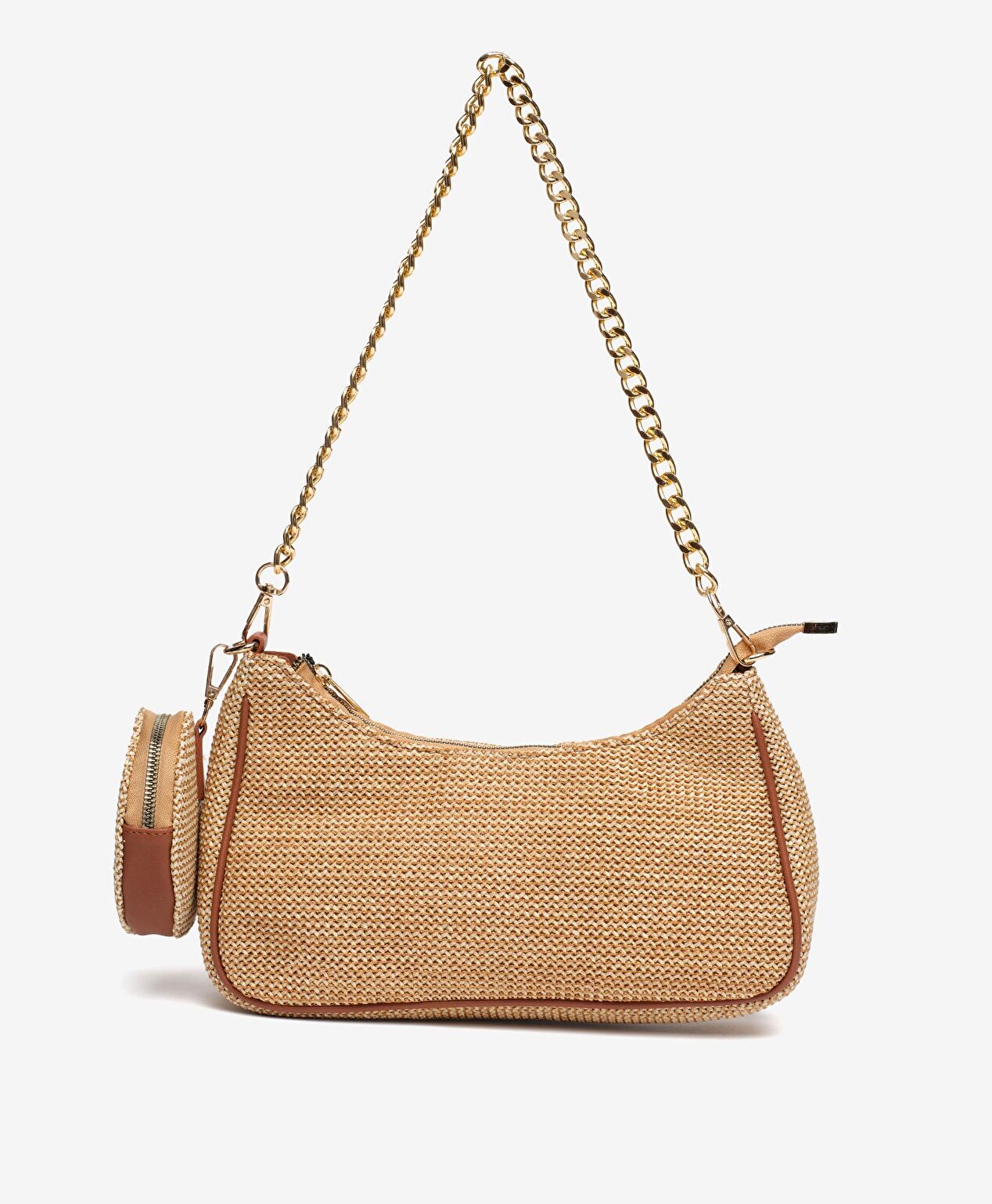 Kadın Bej Omuz Çantası - 3