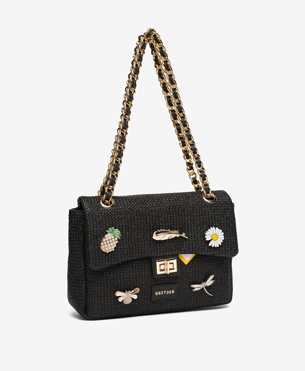 Kadın Siyah Omuz Çantası - 2