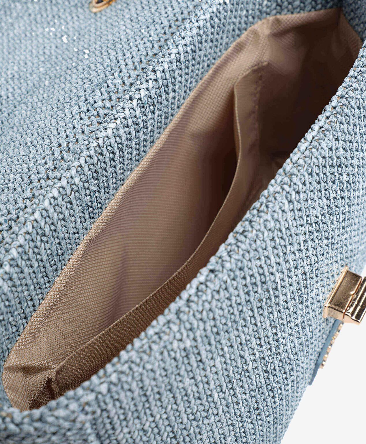 Kadın Mavi Omuz Çantası - 4