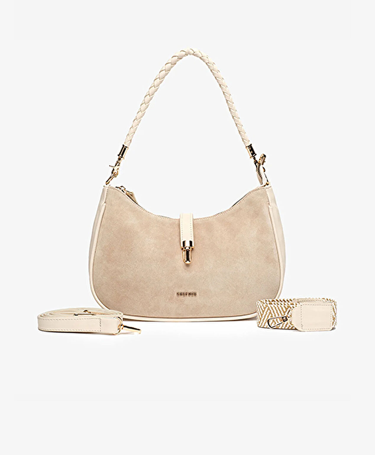 Kadın Bej Omuz Çantası - 1