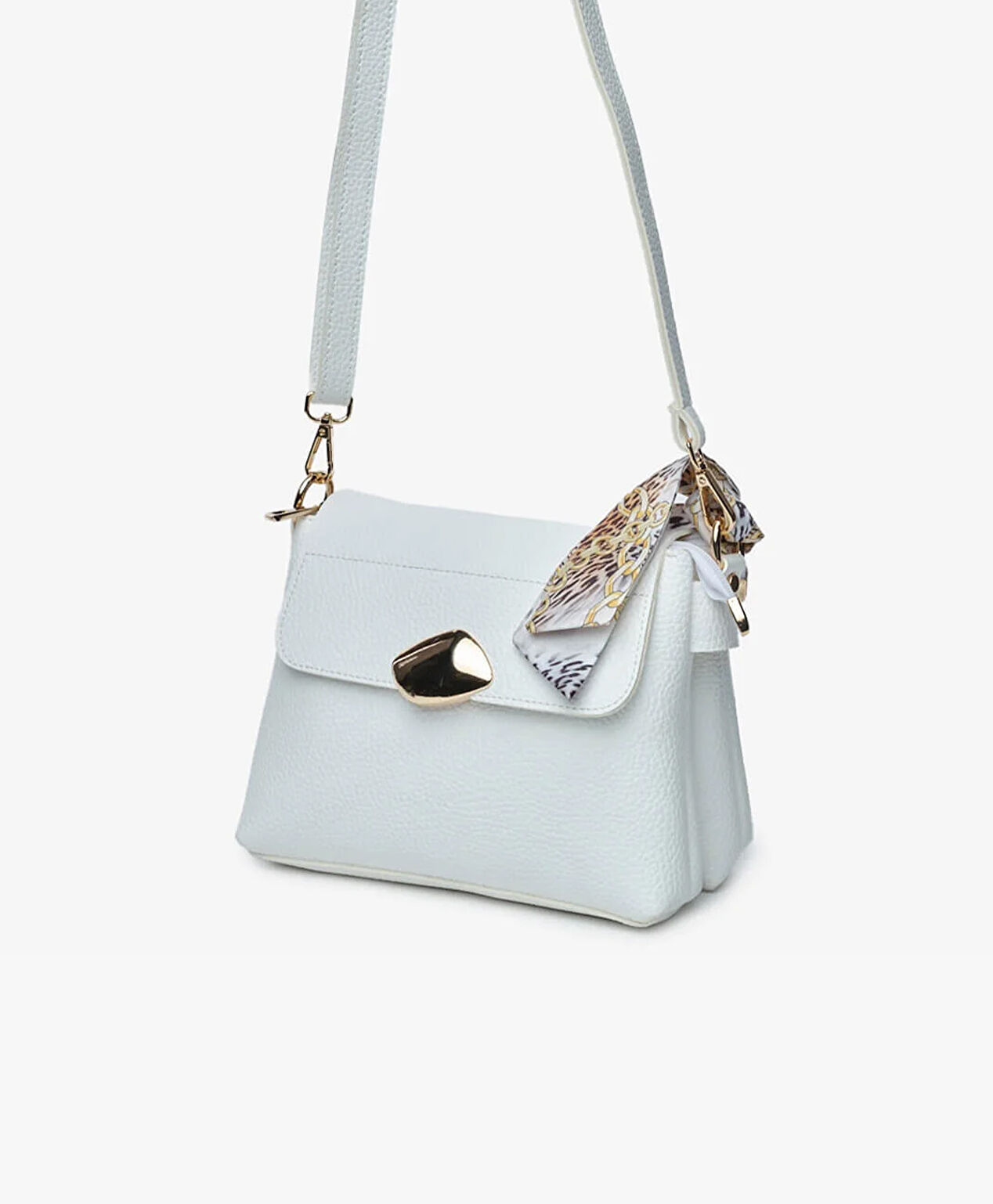 Kadın Beyaz Omuz Çantası - 2