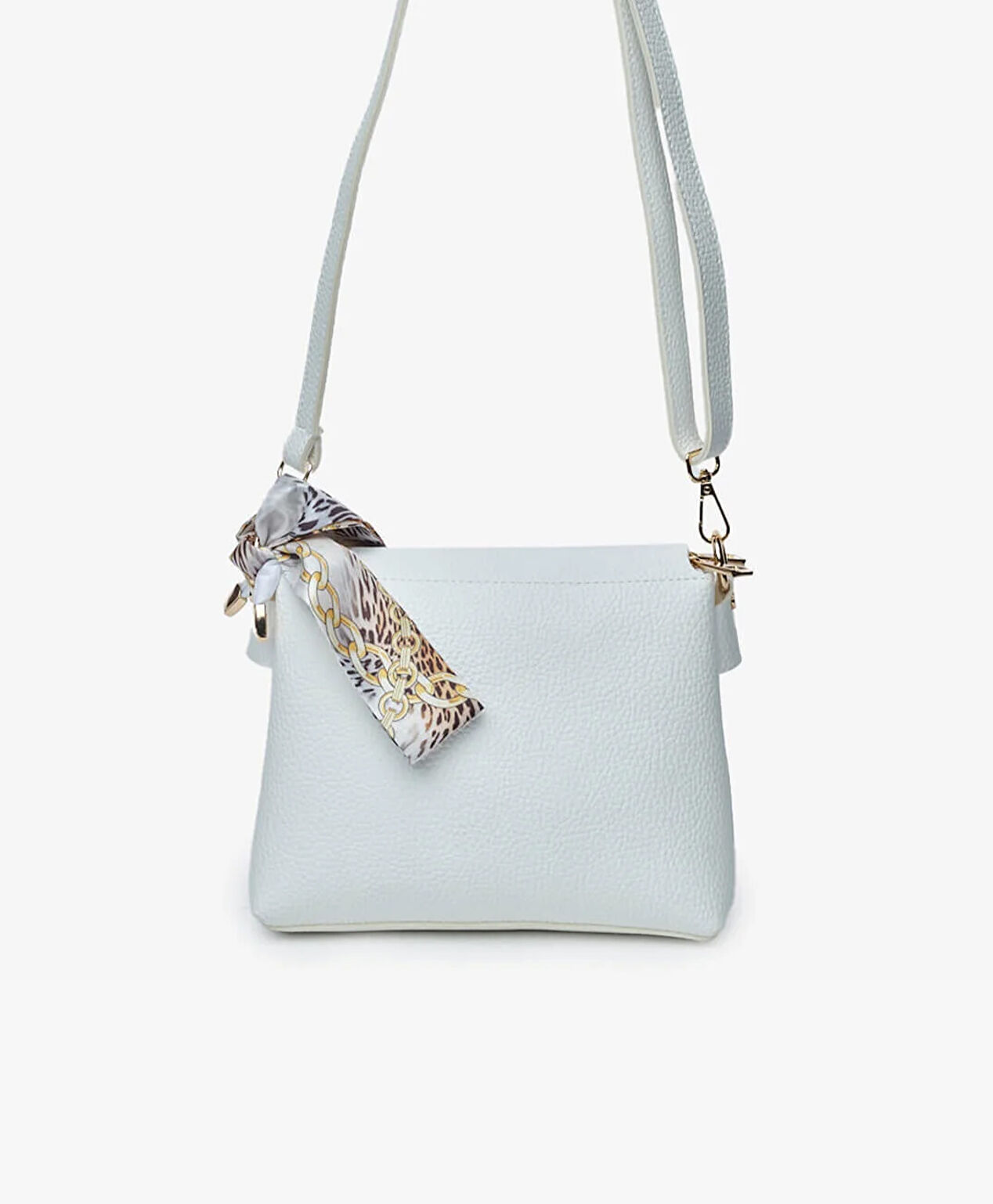 Kadın Beyaz Omuz Çantası - 4