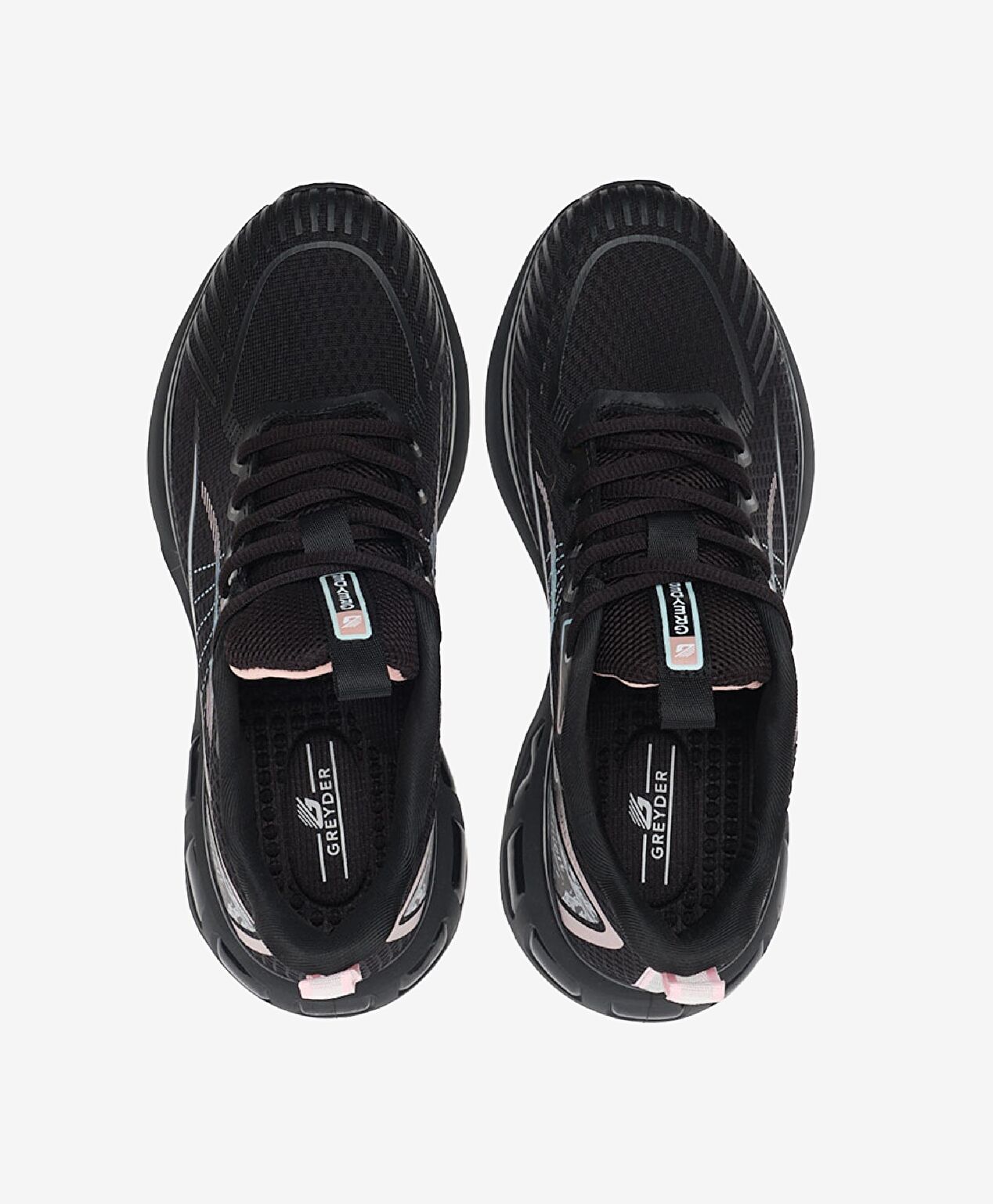 Kadın Siyah Spor Ayakkabı - 5