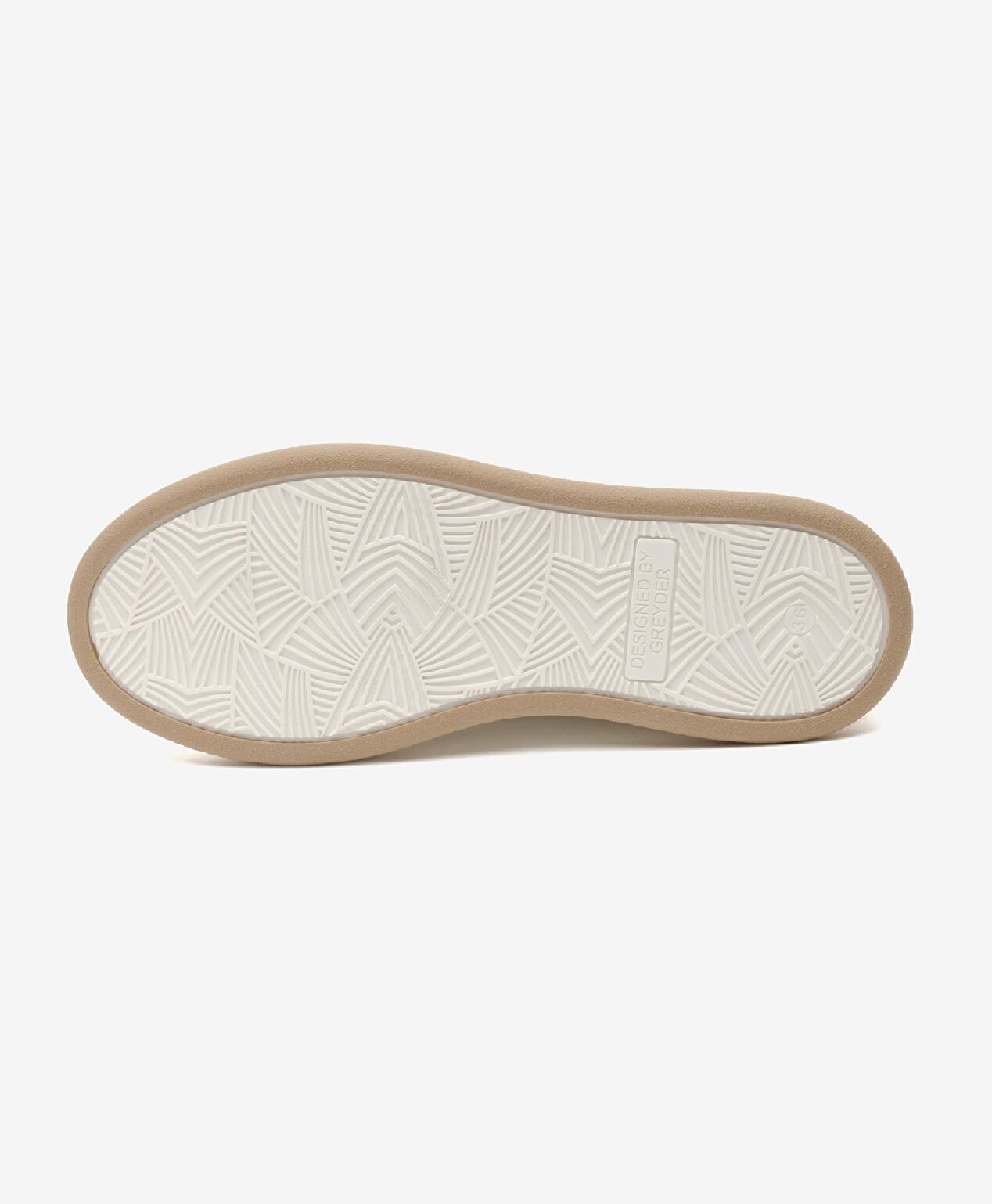 Kadın Beyaz Hakiki Deri Sneaker Ayakkabı - 6