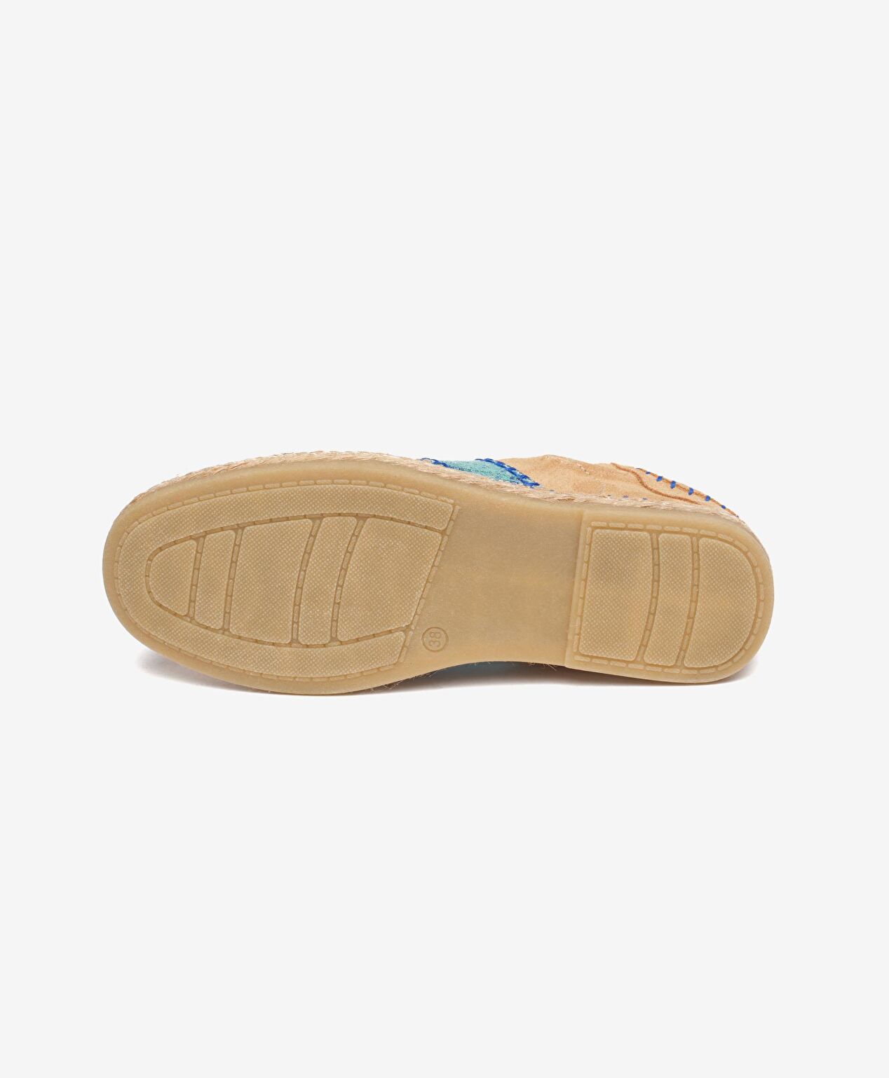 Kadın Deve Tüyü Süet Hakiki Deri Sneaker Ayakkabı - 6