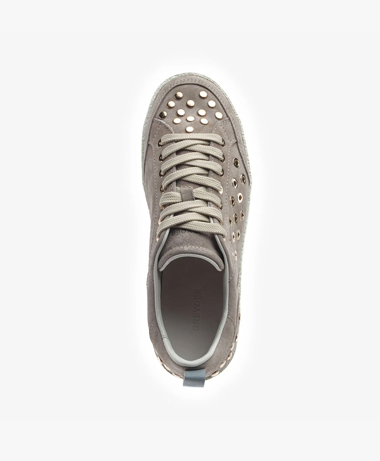 Kadın Vizon Hakiki Deri Sneaker Ayakkabı - 4