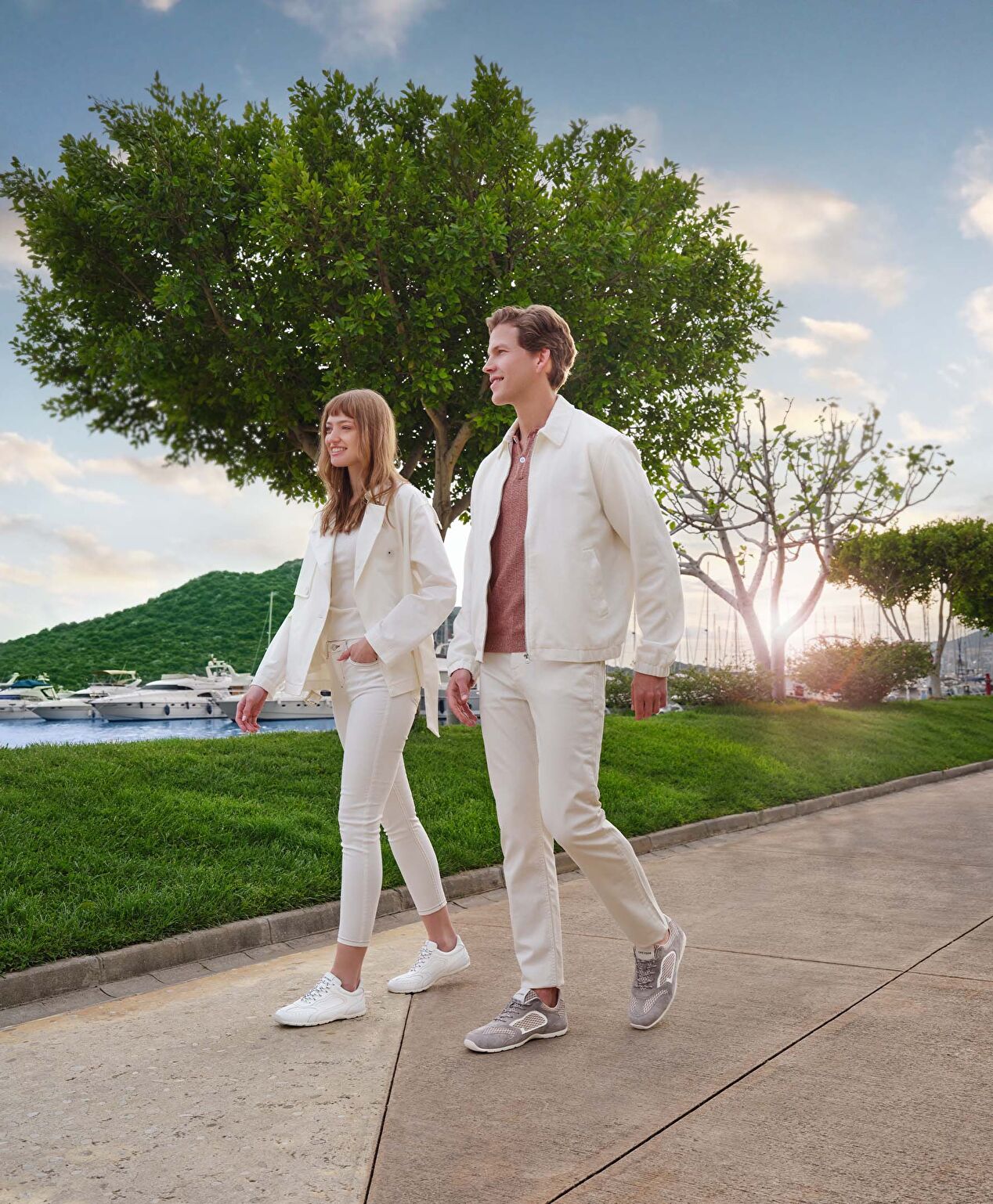 Kadın Beyaz Hakiki Deri Spor Ayakkabı - 7