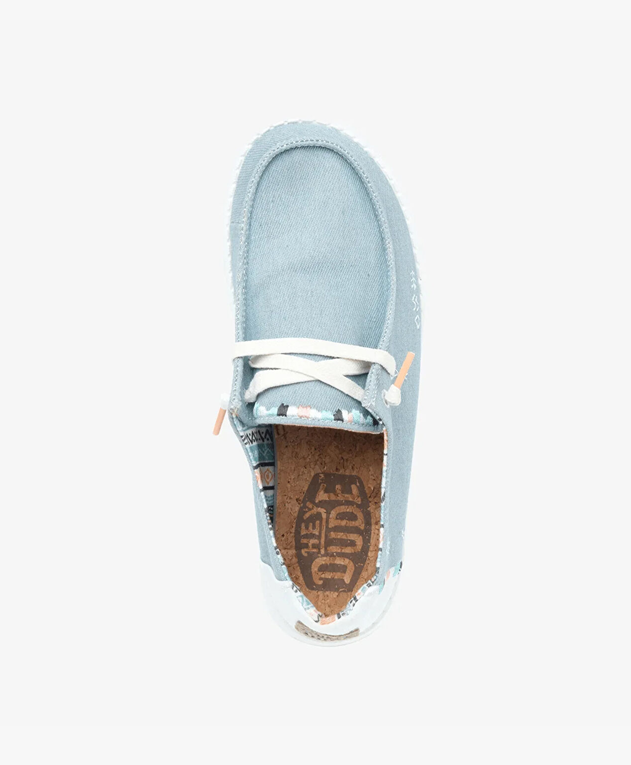 Heydude Kadın Açık Mavi Sneaker Ayakkabı - 4