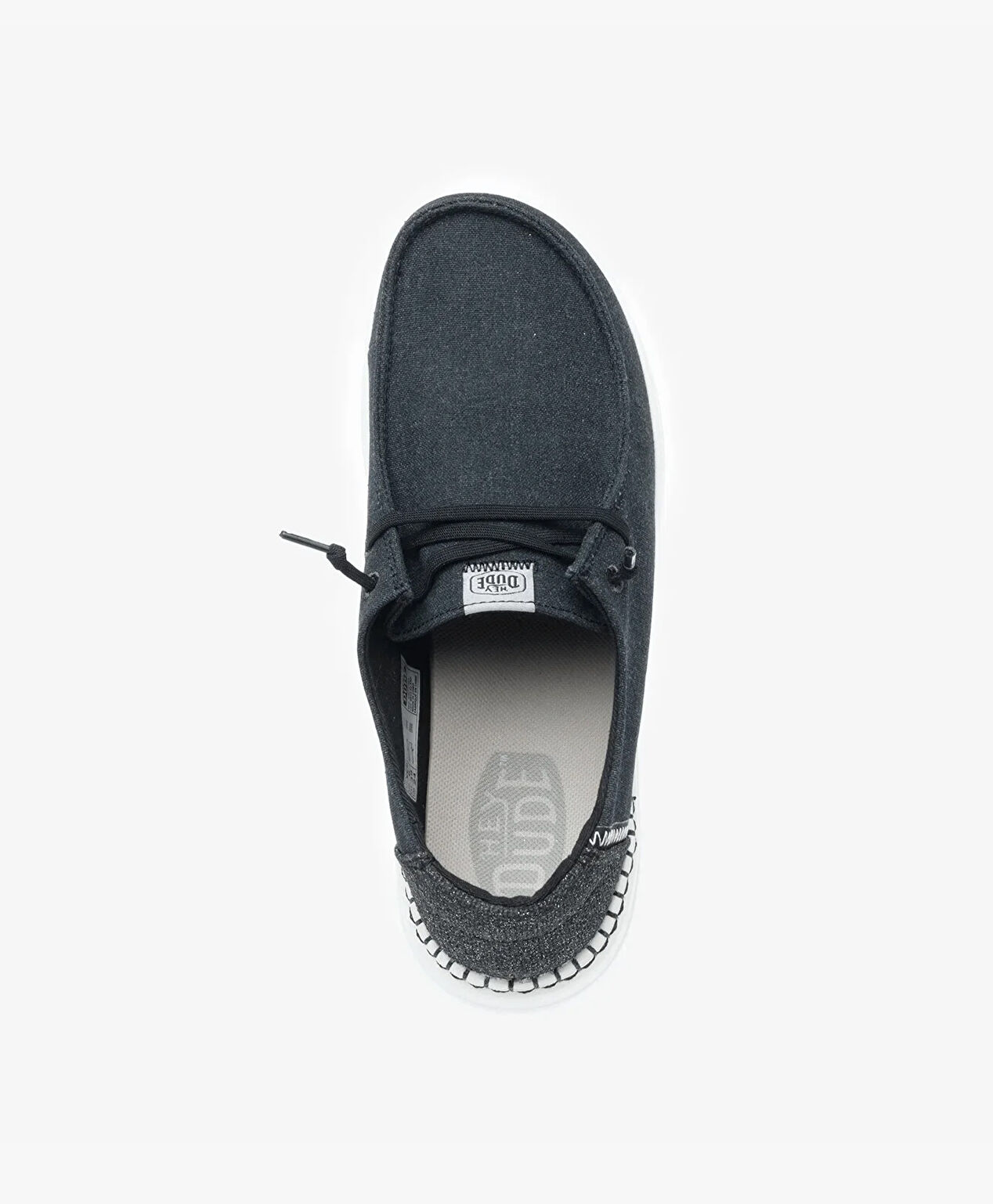 Heydude Kadın Siyah Sneaker Ayakkabı - 4