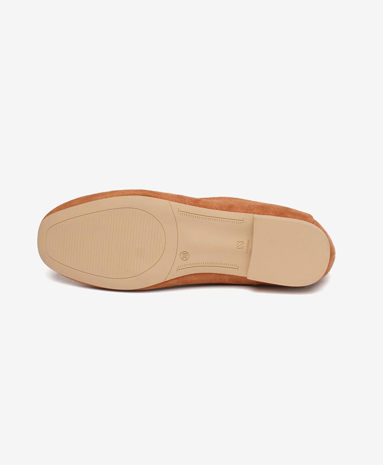 Kadın Sigaro Süet Hakiki Deri Loafer Ayakkabı - 6