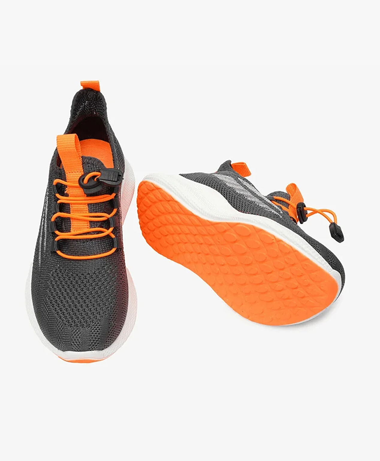 Çocuk Füme Turuncu Spor Ayakkabı - 6