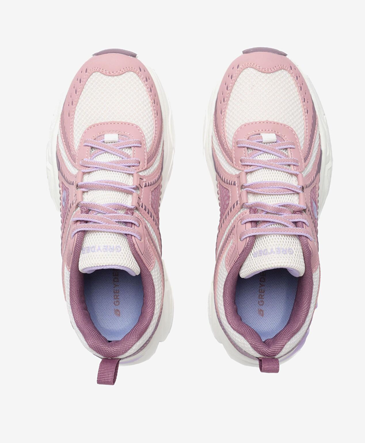 Çocuk Pembe Eflatun Spor Ayakkabı - 5