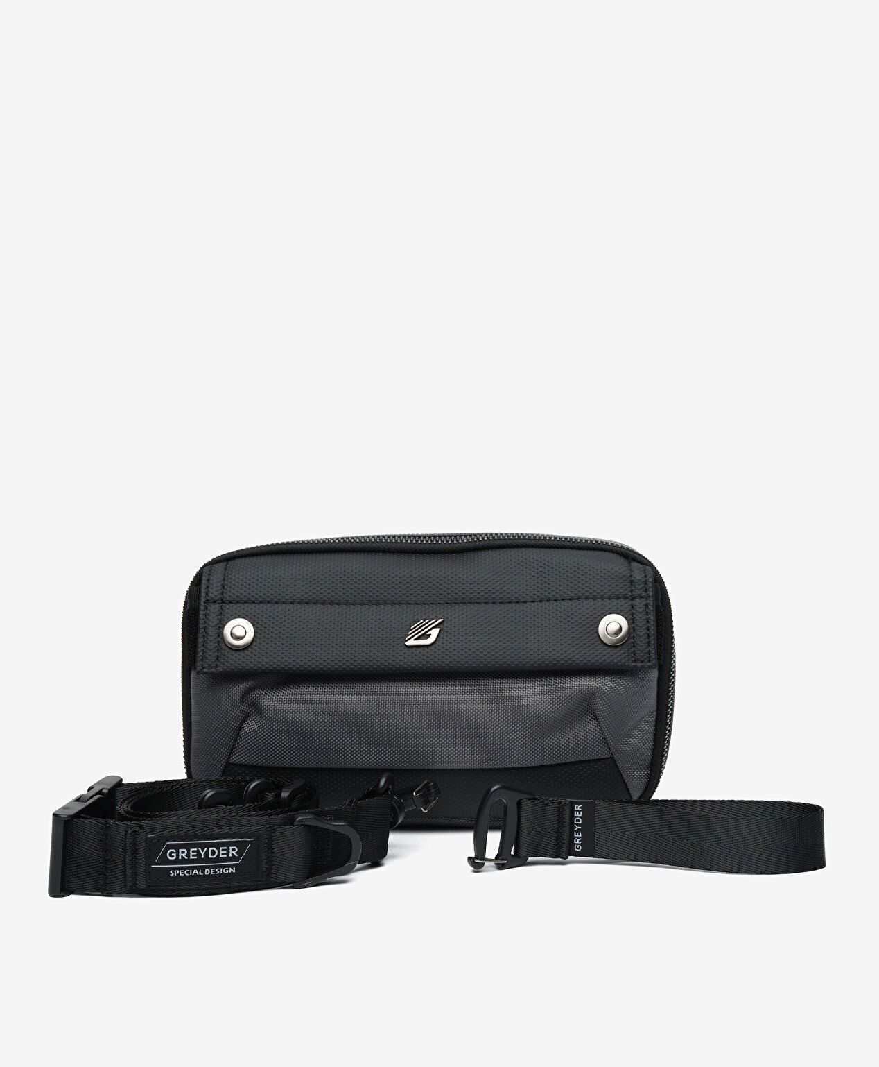 Erkek Gri Çapraz Çanta - 5