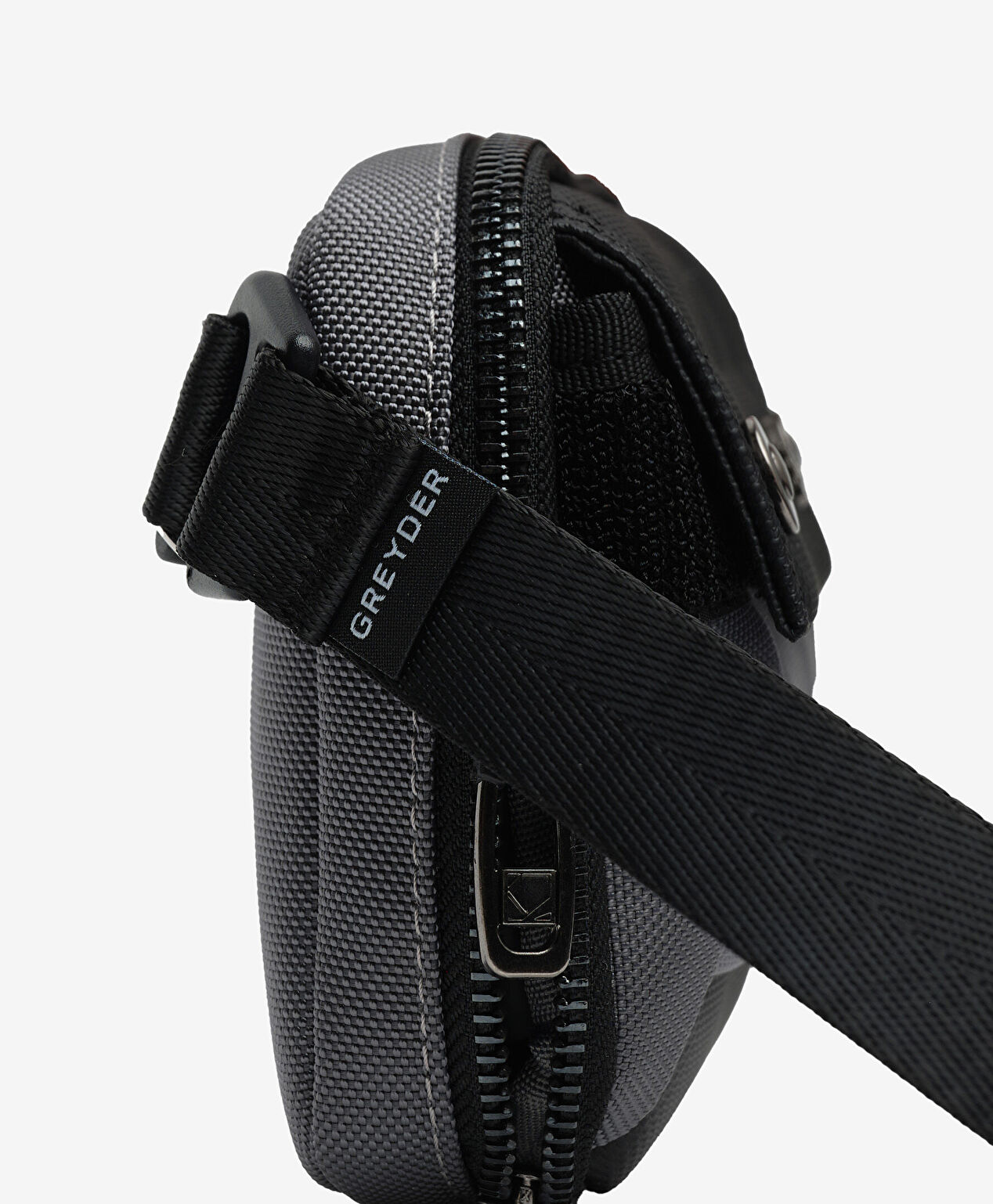 Erkek Gri Çapraz Çanta - 7