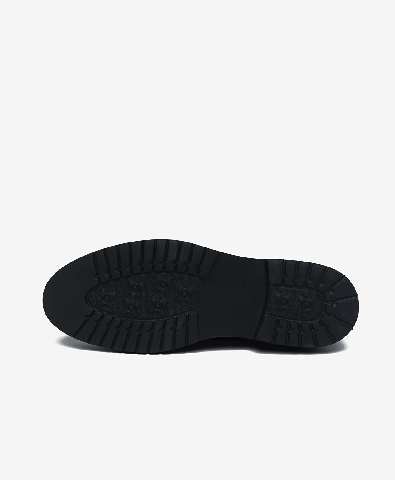 Erkek Siyah Hakiki Deri Oxford Ayakkabı - 6