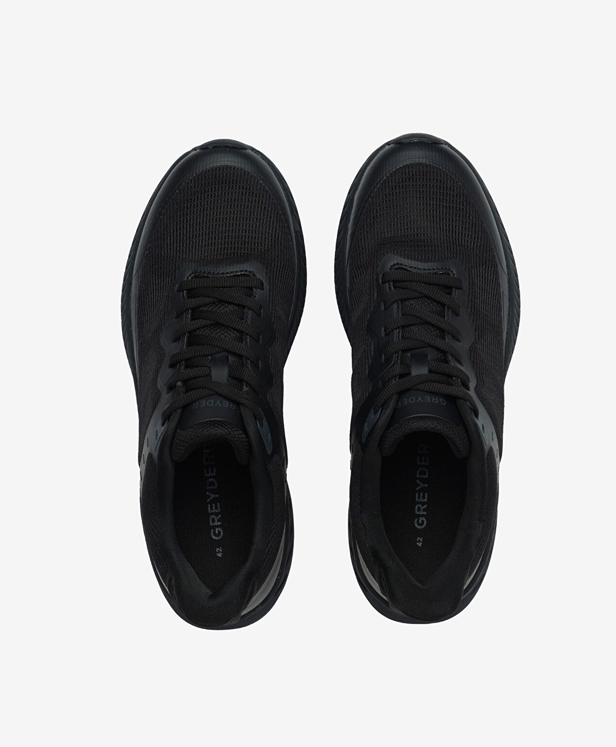 Erkek Siyah Hakiki Deri Günlük Spor Ayakkabı - 5