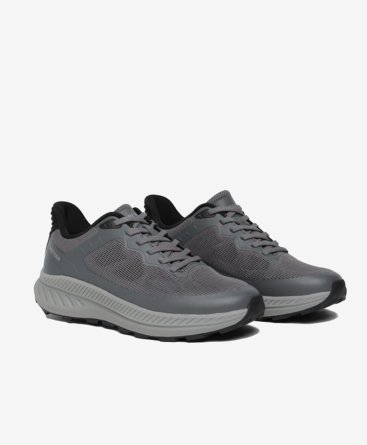 Erkek Gri Hakiki Deri Günlük Spor Ayakkabı - 3