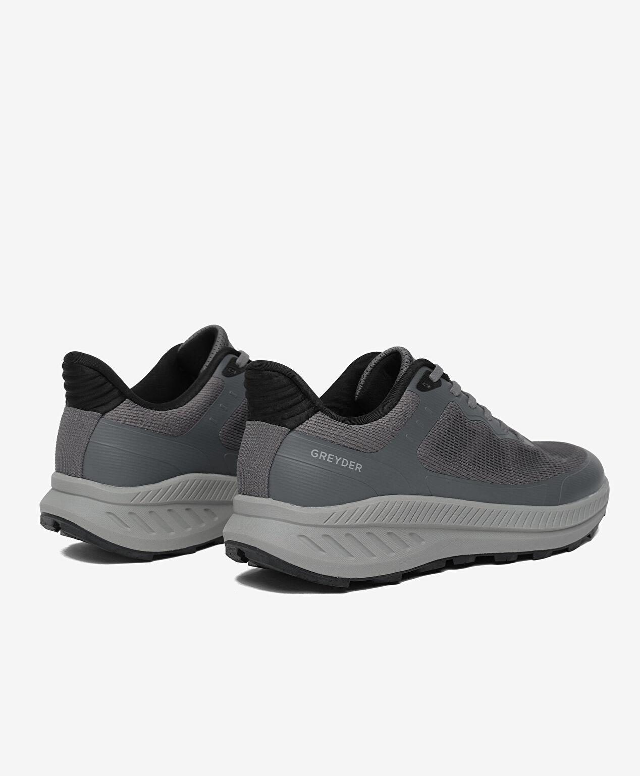 Erkek Gri Hakiki Deri Günlük Spor Ayakkabı - 4