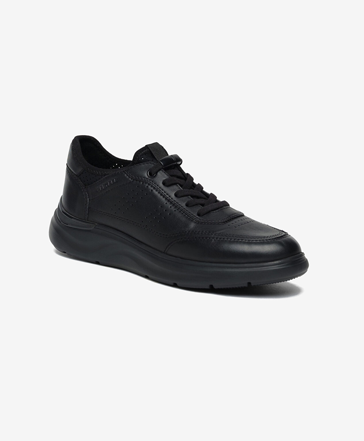 Erkek Siyah Hakiki Deri Casual Ayakkabı - 2