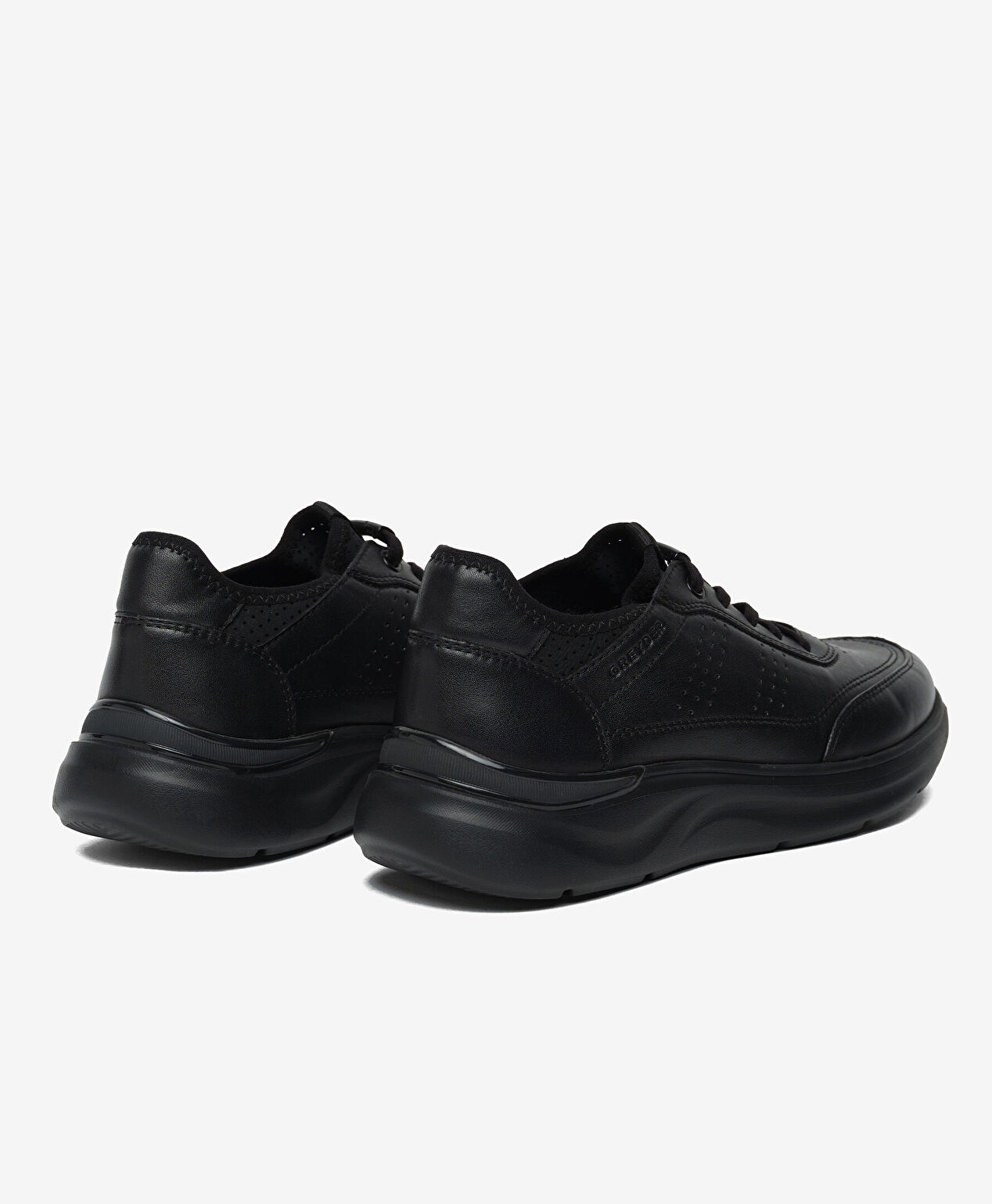 Erkek Siyah Hakiki Deri Casual Ayakkabı - 4