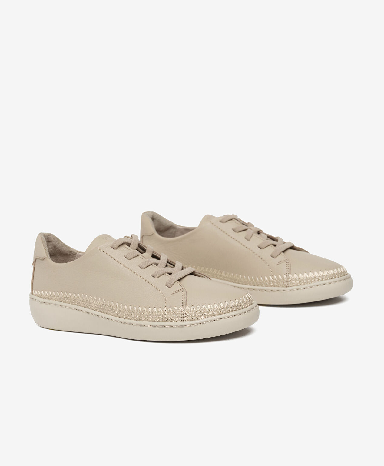 Kadın Vizon Hakiki Deri Casual Ayakkabı - 3