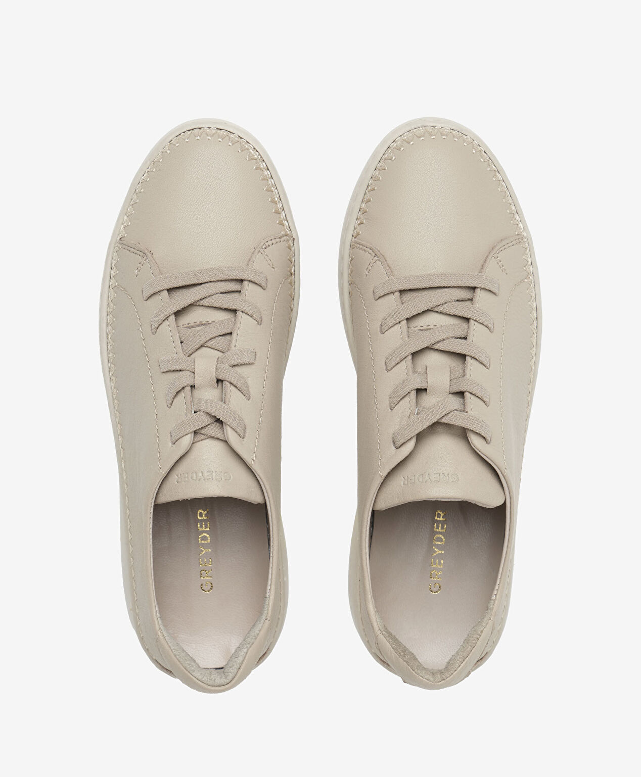 Kadın Vizon Hakiki Deri Casual Ayakkabı - 5