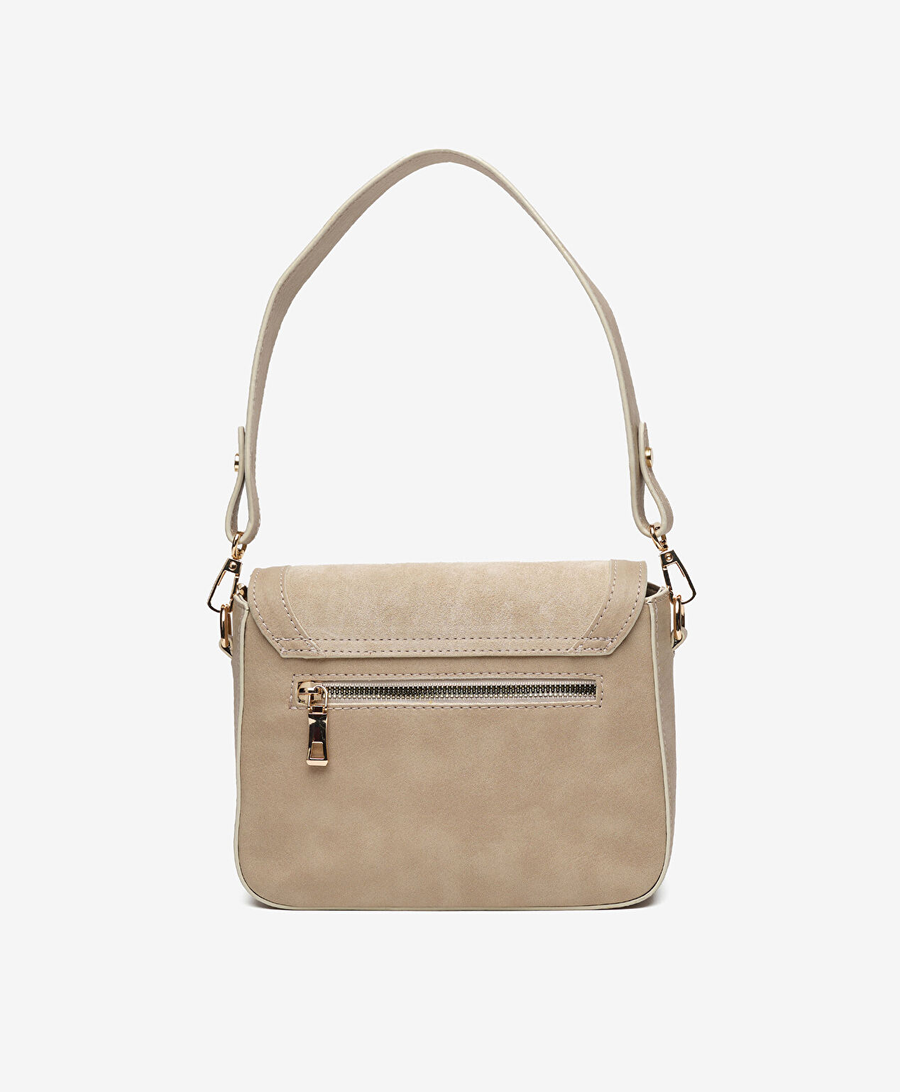 Kadın Ekru Çapraz Çanta - 4