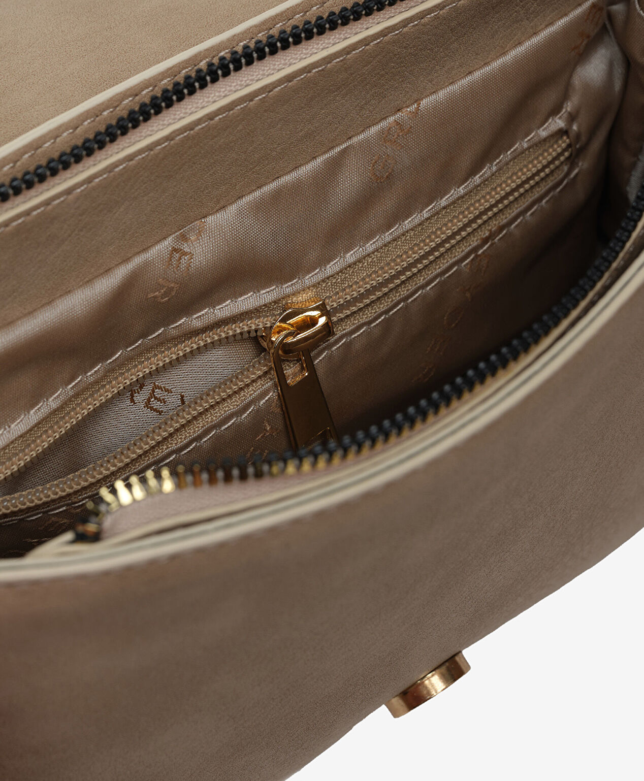 Kadın Ekru Çapraz Çanta - 5