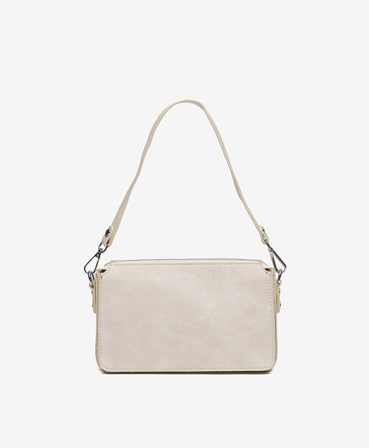 Kadın Krem Çapraz Çanta - 4