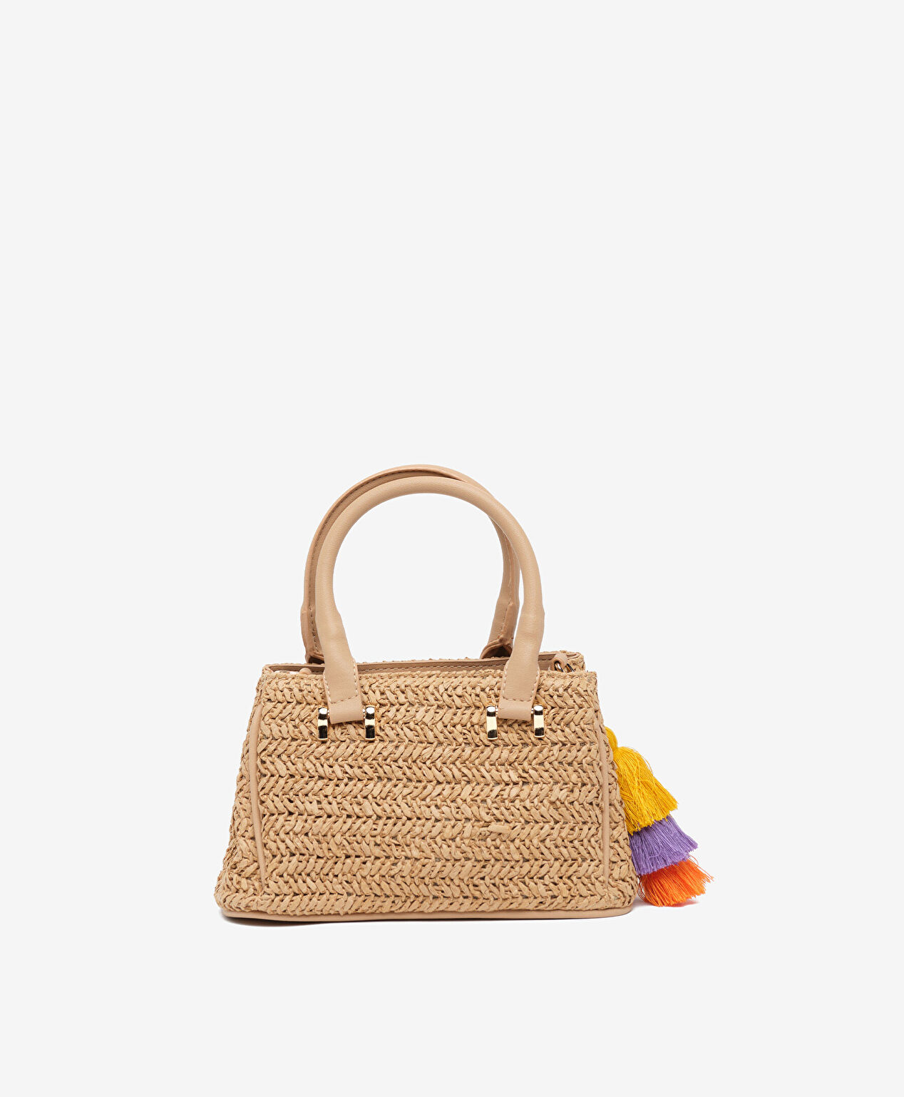 Kadın Deve Tüyü Çapraz Çanta - 5