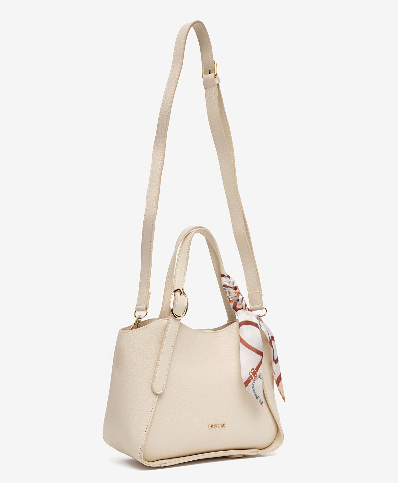 Kadın Ekru Çapraz Çanta - 2