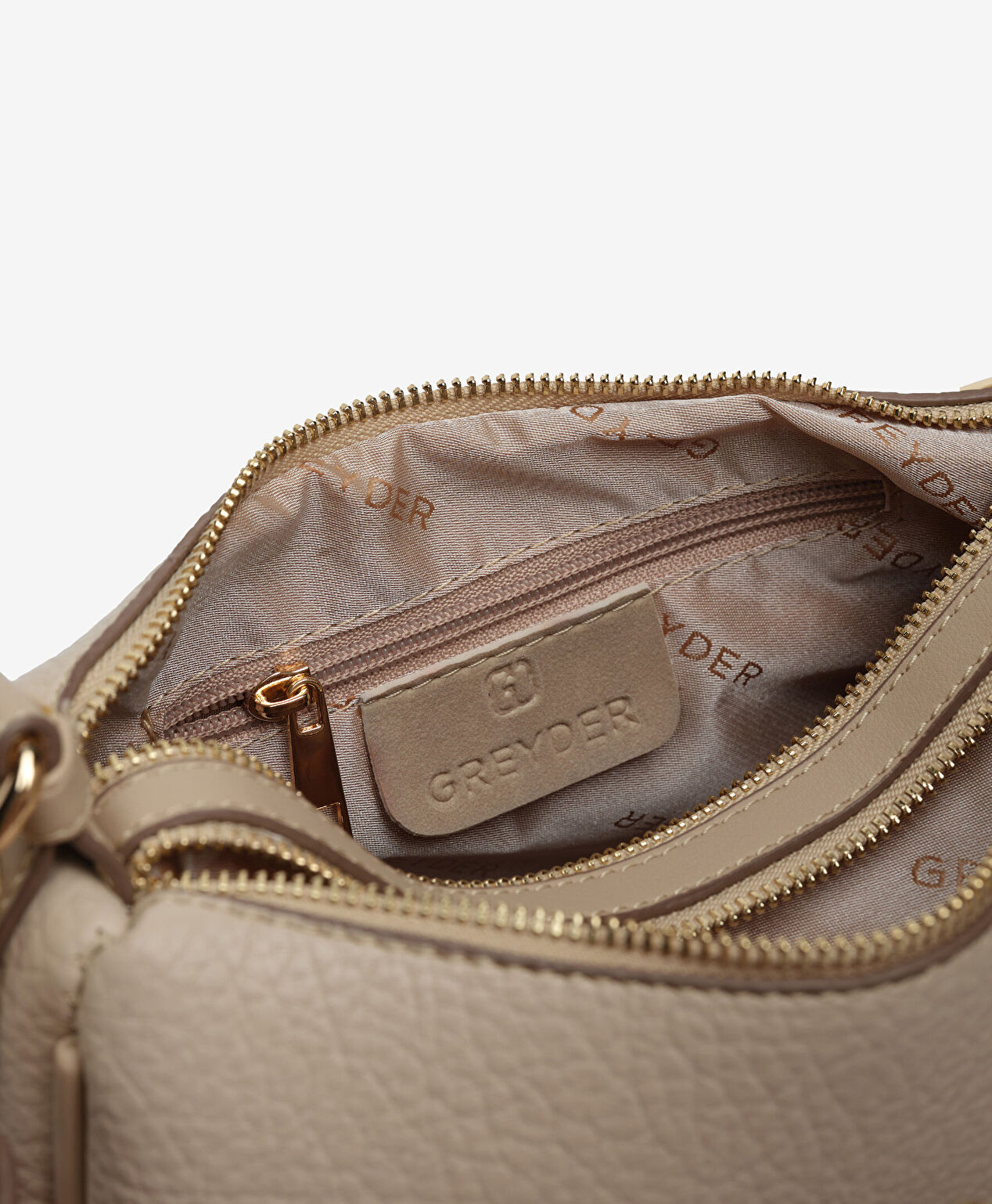 Kadın Ekru Çapraz Çanta - 5