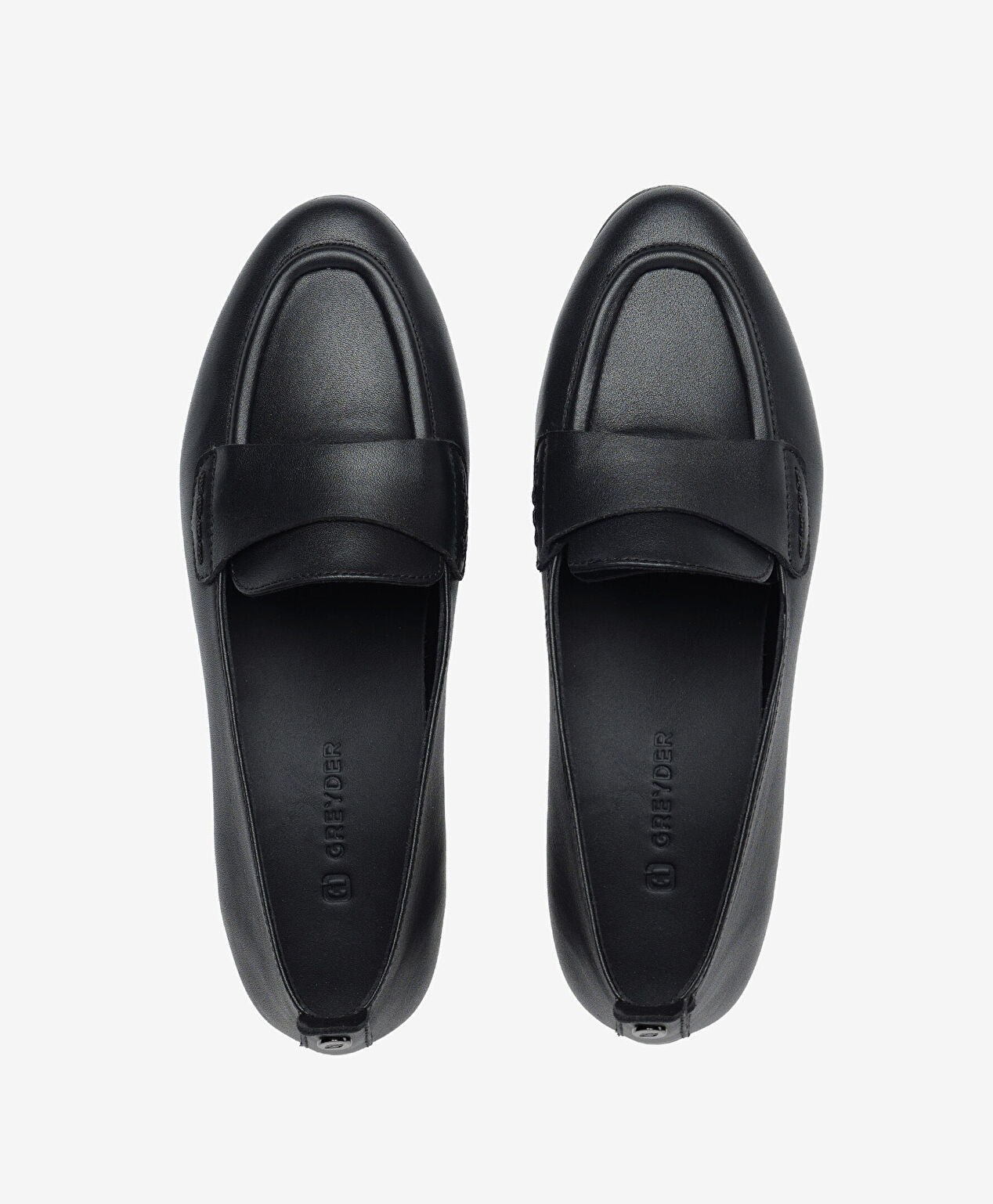 Kadın Siyah Hakiki Deri Casual Ayakkabı - 5