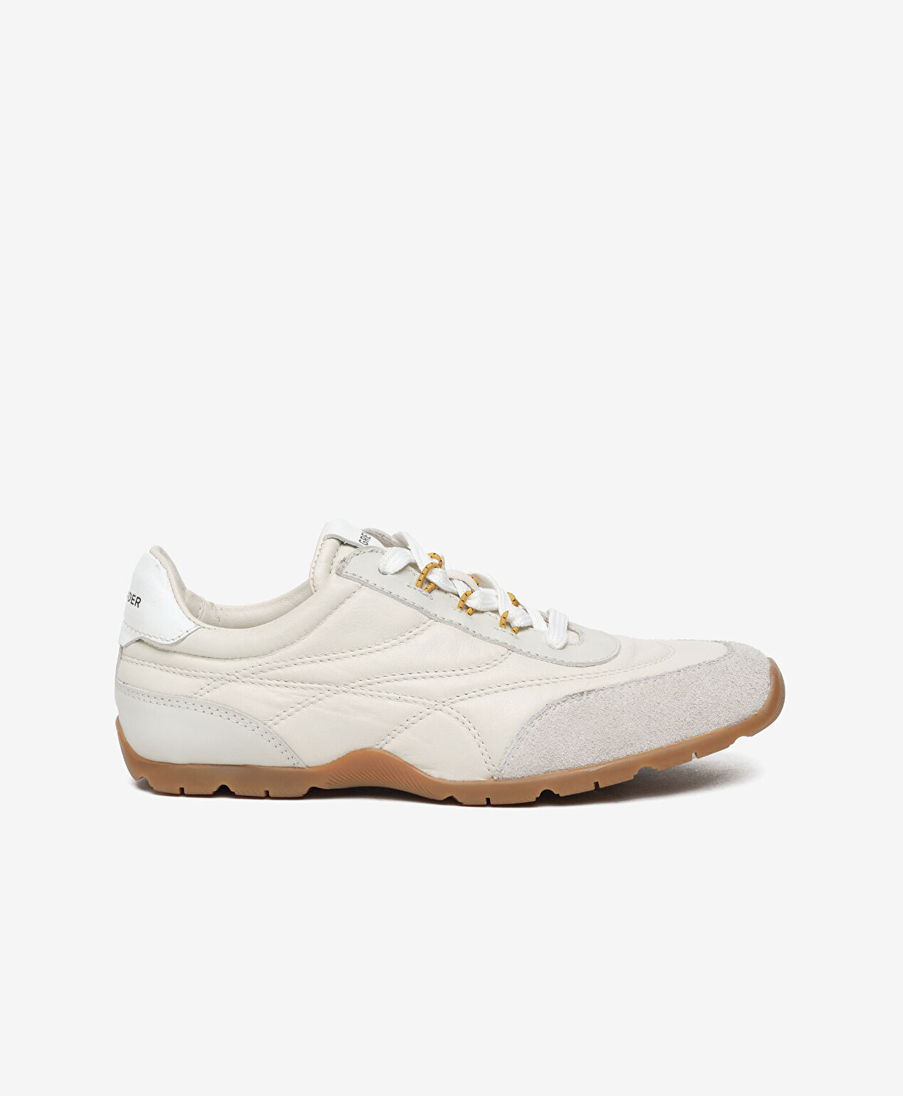 Kadın Beyaz Hakiki Deri Sneaker Ayakkabı - 1