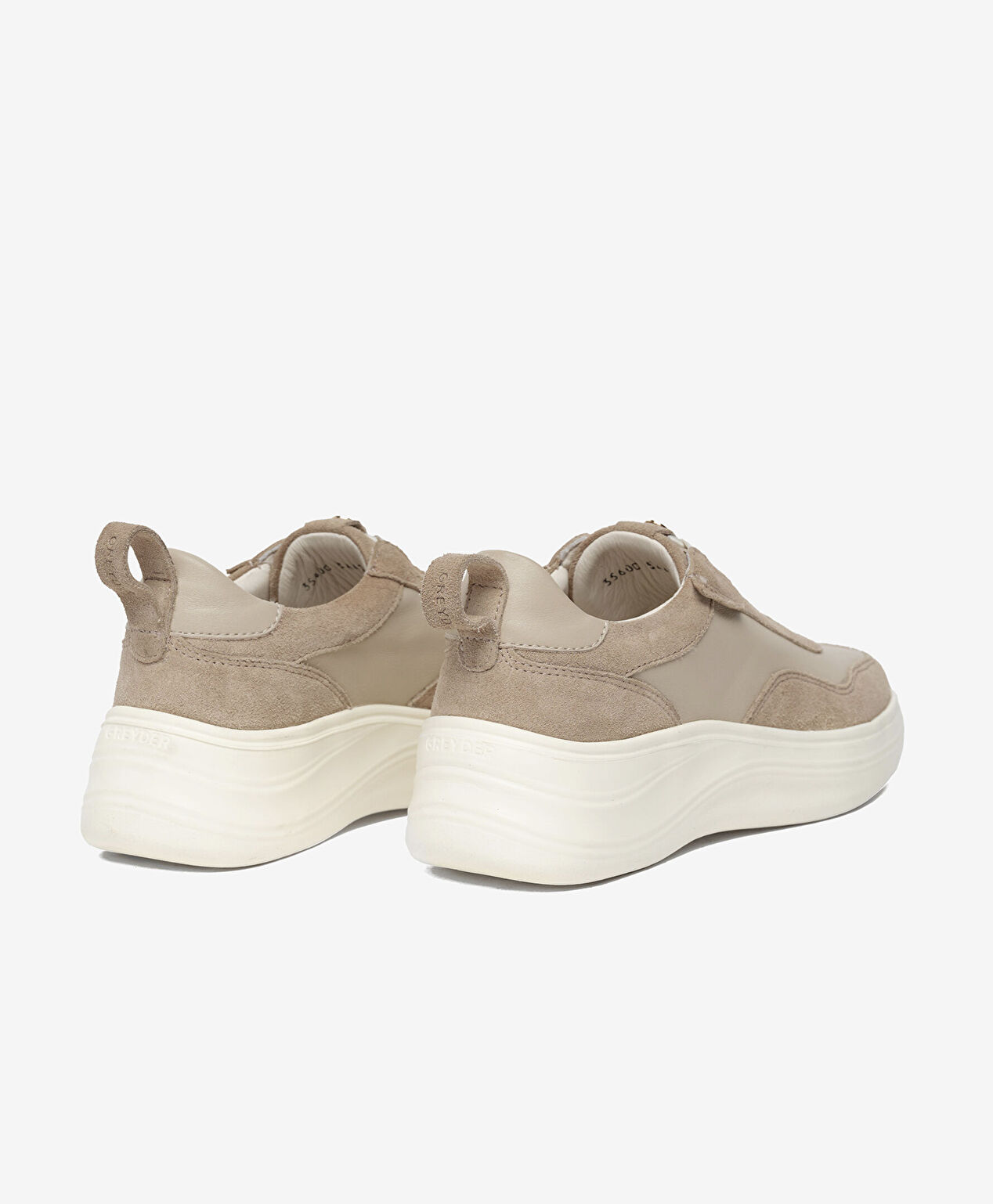 Kadın Vizon Hakiki Deri Casual Ayakkabı - 4