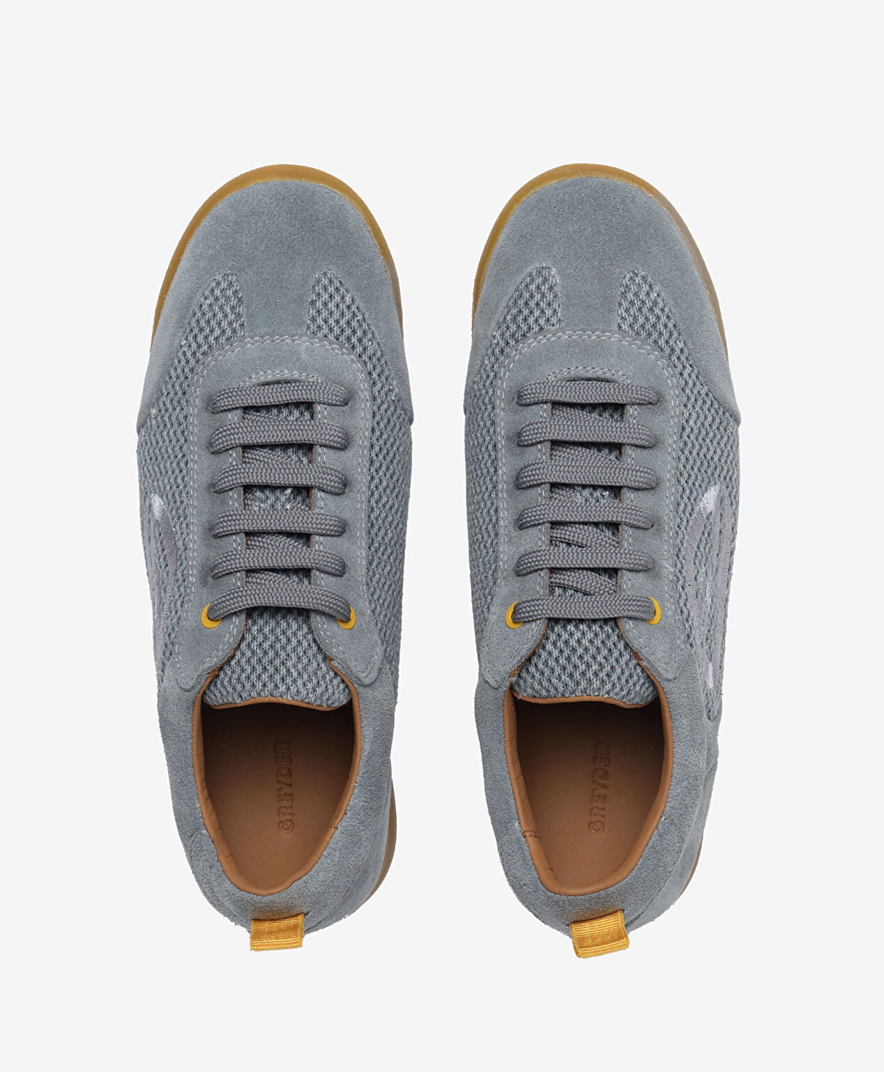 Kadın Mavi Hakiki Deri Sneaker Ayakkabı - 5