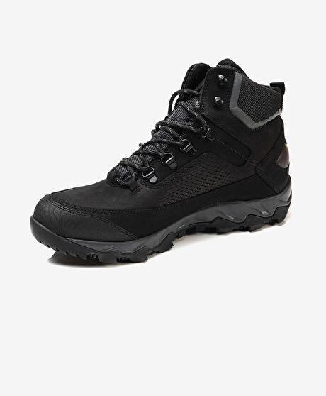 Erkek Siyah Hakiki Deri Su Geçirmez Outdoor Bot