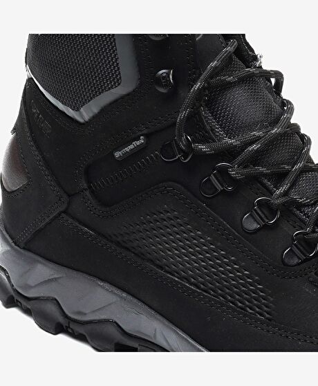 Erkek Siyah Hakiki Deri Su Geçirmez Outdoor Bot