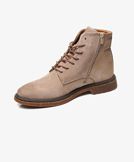 Erkek Vizon Hakiki Deri Klasik Bot