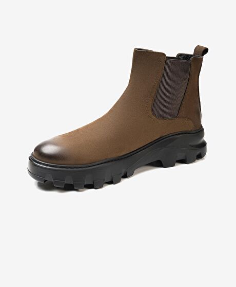 Erkek Duman Hakiki Deri Chelsea Bot