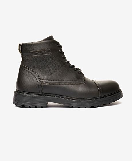 Erkek Yeşil Hakiki Deri Casual Bot