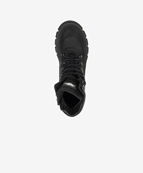 Kadın Siyah Hakiki Deri Casual Bot