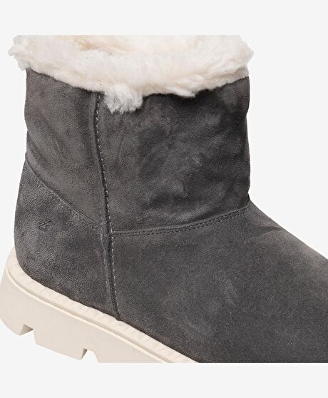 Kadın Füme Süet Hakiki Deri Casual Bot