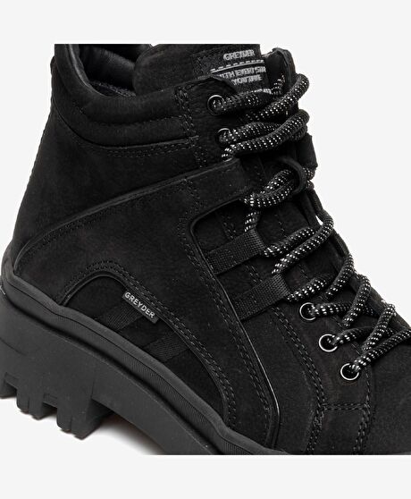 Kadın Siyah Hakiki Deri Casual Bot