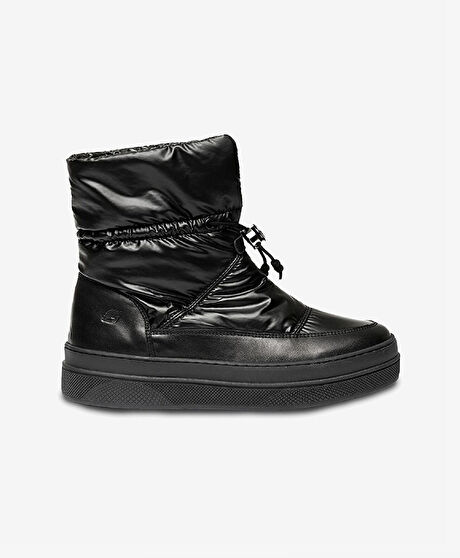 Kadın Siyah Hakiki Deri Casual Bot