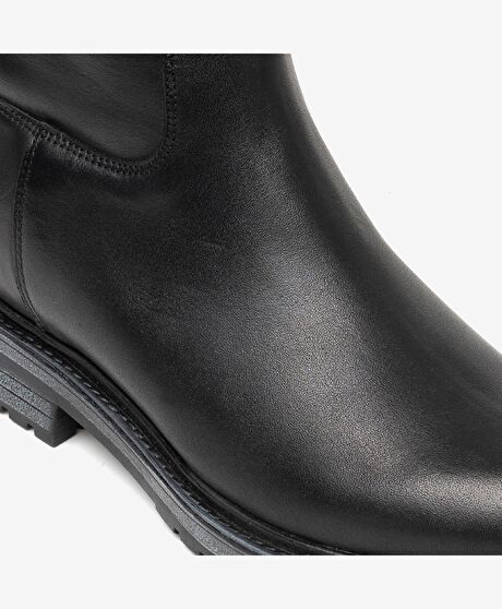 Kadın Siyah Hakiki Deri Çizme