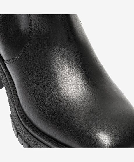 Kadın Siyah Hakiki Deri Çizme