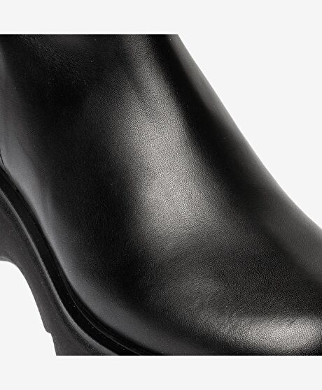 Kadın Siyah Hakiki Deri Çizme