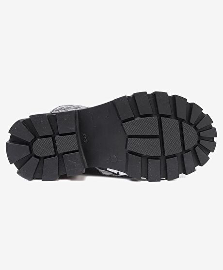 Kız Çocuk Siyah Hakiki Deri Ayakkabı